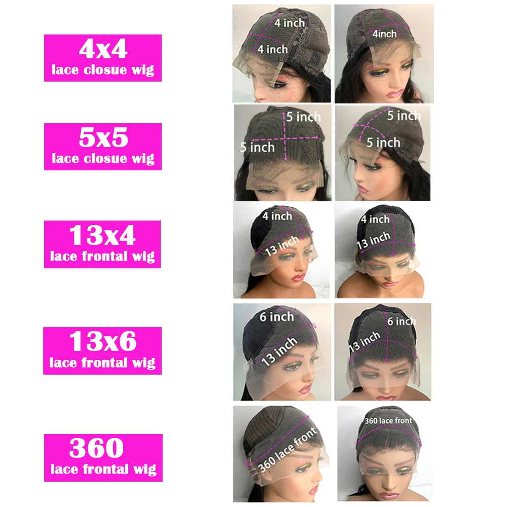 Tizzle Signature 13x6 HD Lace Front Wig — Bone Straight Brazilian Human Hair