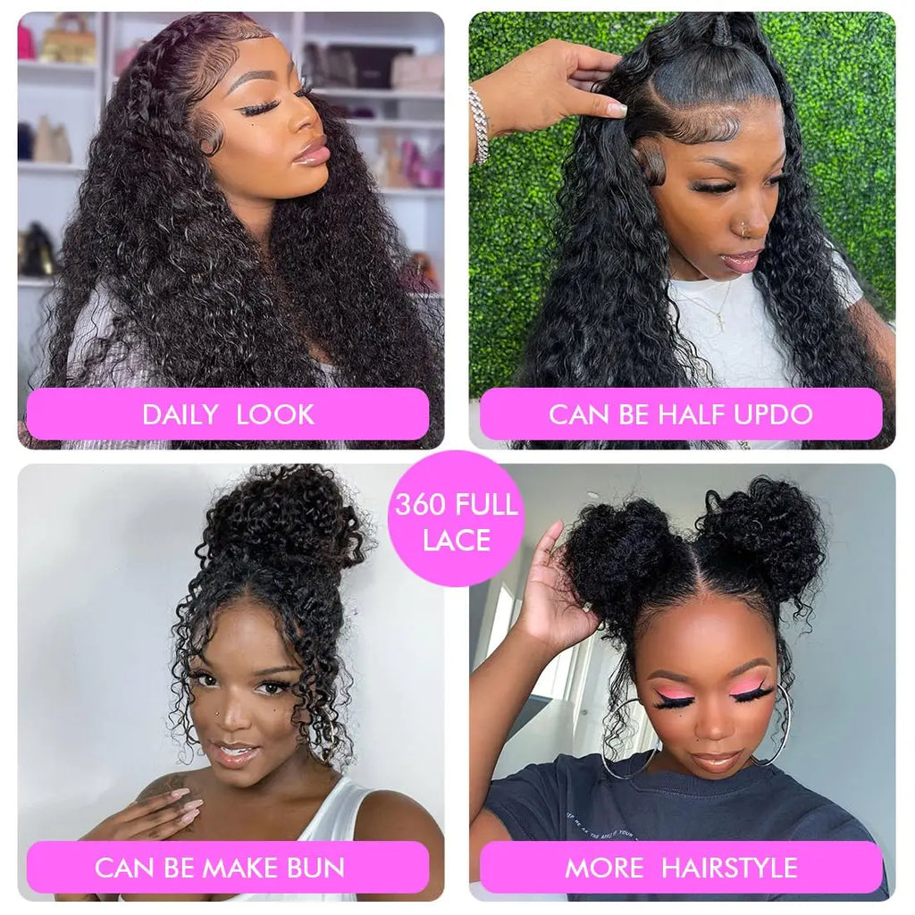 Tizzle 360 Curly Wave | Full Lace | 250% Density